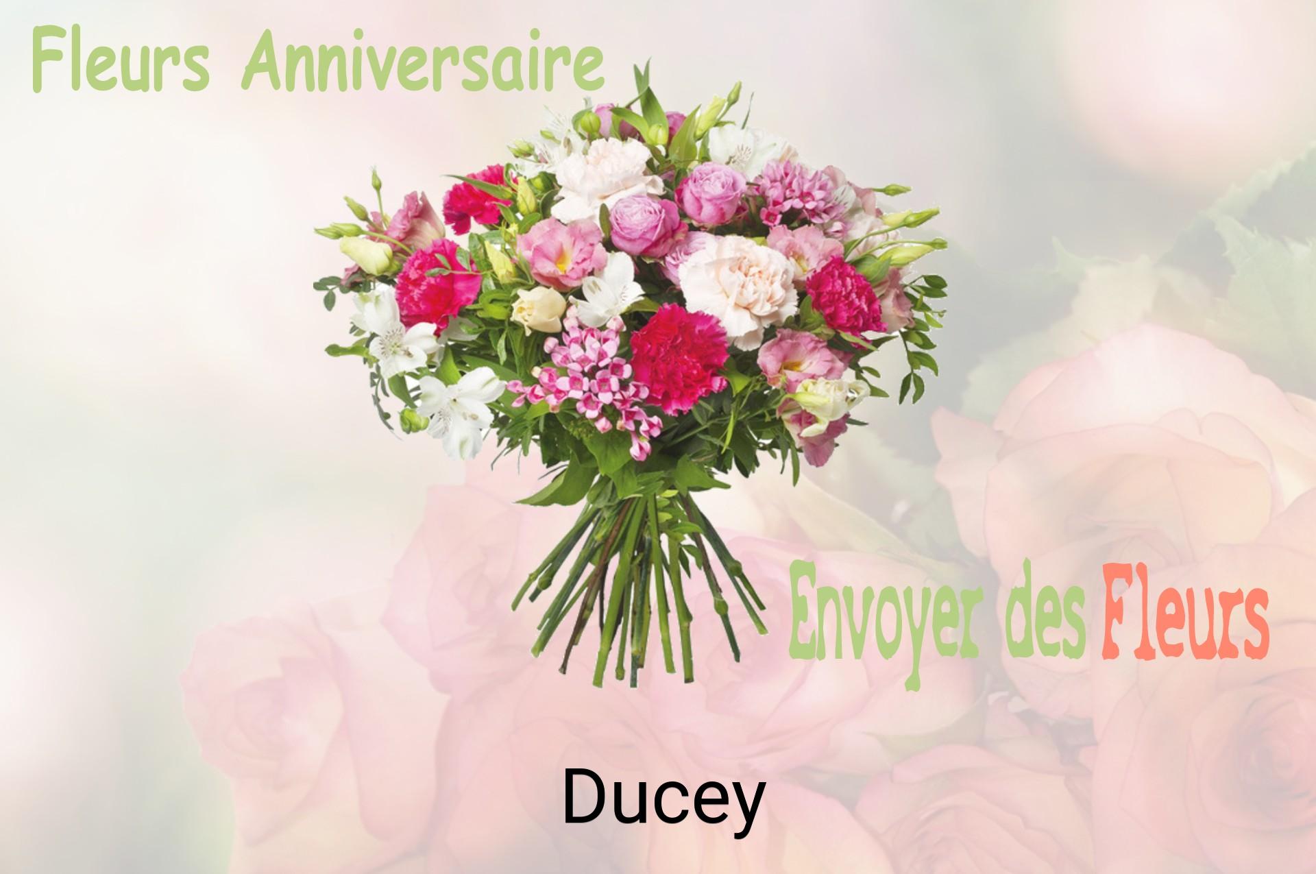 Bouquet de fleurs d’anniversaire livré à Ducey